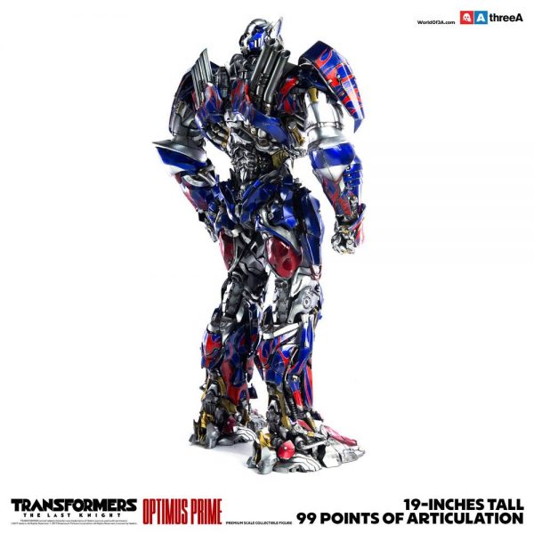 Three A Transformers The Last Knight Action Figure 1/6 Optimus Prime - immagine 2