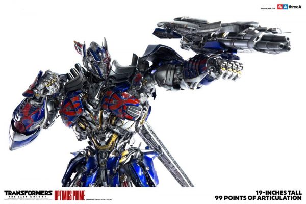 Three A Transformers The Last Knight Action Figure 1/6 Optimus Prime - immagine 10