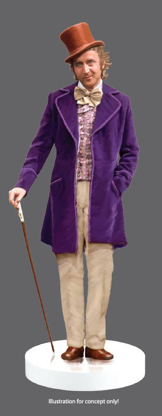 MOLECULE8 Willy Wonka & the Chocolate Factory Action Figure 1/6 Willy Wonka  30 cm