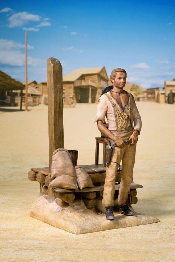 SUPACRAFT Terence Hill Statue 1/6 1970 36 cm - immagine 3