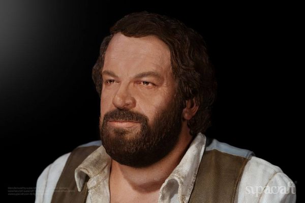 SUPACRAFT Bud Spencer Bust 1/4 1971 20 cm - immagine 9