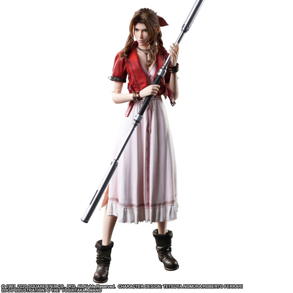 Square Enix Final Fantasy Vii Remake Play Arts Kai Action Figure Aerith Gainsborough 25 Cm