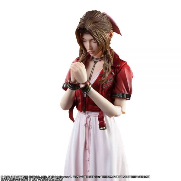 SQUARE ENIX Final Fantasy VII Remake - Play Arts Kai Action Figure Aerith Gainsborough 25 cm - immagine 5