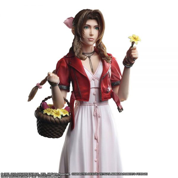 SQUARE ENIX Final Fantasy VII Remake - Play Arts Kai Action Figure Aerith Gainsborough 25 cm - immagine 6