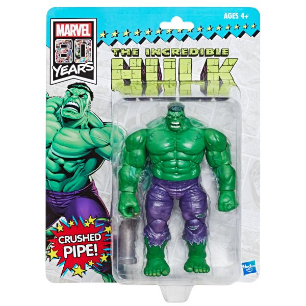 HASBRO Marvel Legends - 80th Anniversary - Retro Hulk SDCC 2019 Exclusive