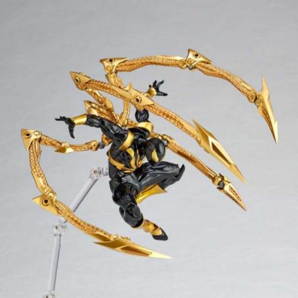 KAIYODO Amazing Yamaguchi No 023EX - Spiderman - Iron Spider Black Version Limited Edition - immagine 6