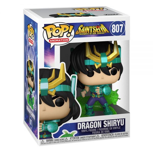 FUNKO - Saint Seiya POP - Dragon Shiryu - immagine 2