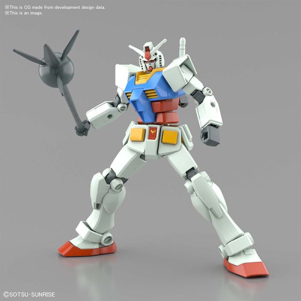 BANDAI EG GUNDAM RX-78-2 FULL WEAPON SET - immagine 8