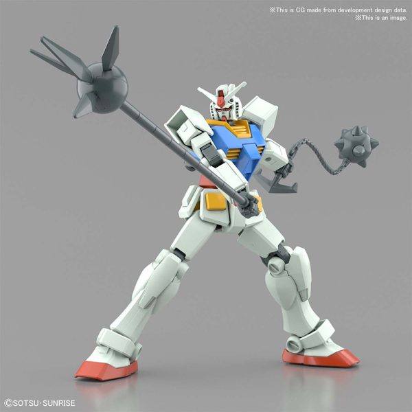 BANDAI EG GUNDAM RX-78-2 FULL WEAPON SET - immagine 9