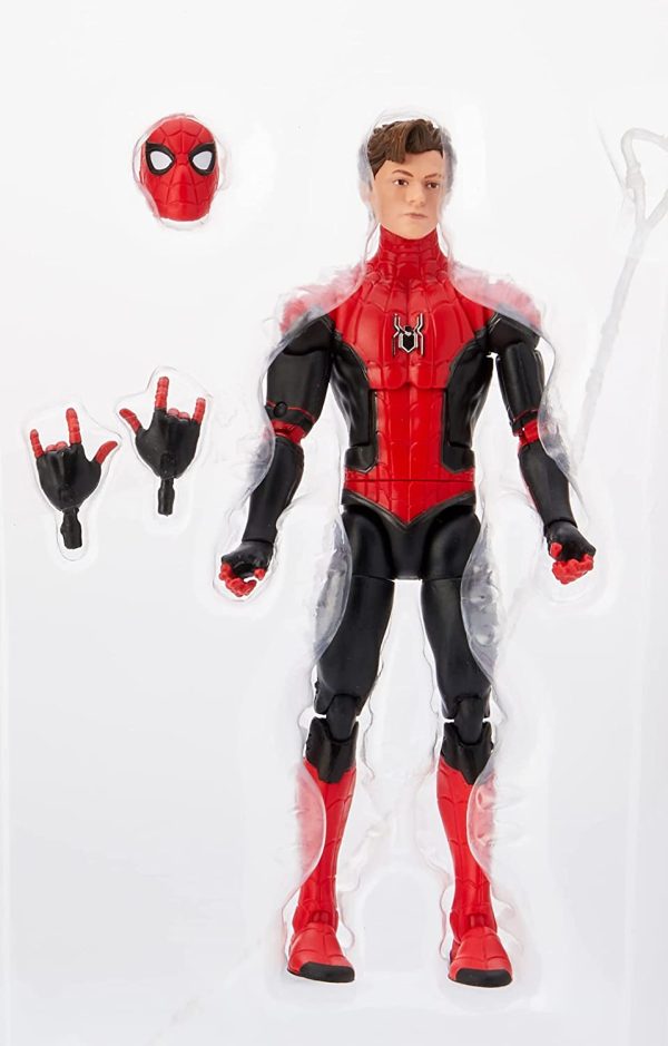 HASBRO MARVEL LEGENDS - SPIDER-MAN NWH BLACK AND RED (UPGRADED SUIT) - LIMITED EDITION - immagine 4