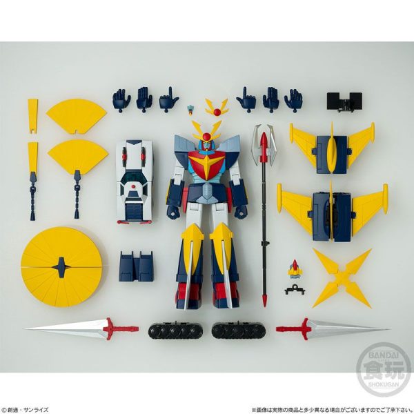 BANDAI SMP (SHOKUGAN MODELING PROJECT) - Invincible Steel Man Daitarn 3 Come Here! Set Plastic Kit - immagine 10