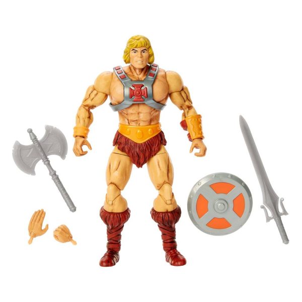 MATTEL Masters of the Universe Masterverse Action Figure 2022 - 40th Anniversary He-Man 18 cm - immagine 7