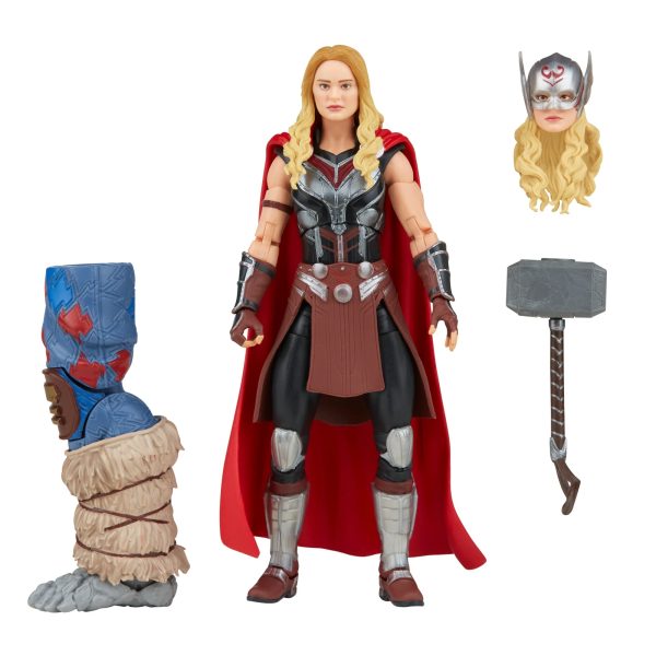 HASBRO MARVEL LEGENDS VILLAINS - THOR LOVE & THUNDER - MIGHTY THOR AF - immagine 8