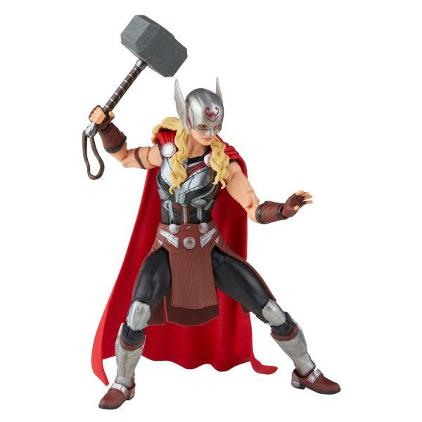 HASBRO MARVEL LEGENDS VILLAINS - THOR LOVE & THUNDER - MIGHTY THOR AF - immagine 5