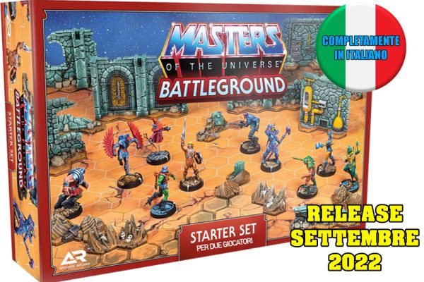 ARCHON STUDIO MASTERS OF THE UNIVERSE - BATTLEGROUND: STARTER SET (VERSIONE ITALIANA)