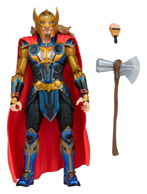 HASBRO MARVEL LEGENDS VILLAINS - THOR LOVE & THUNDER - THOR AF - immagine 6