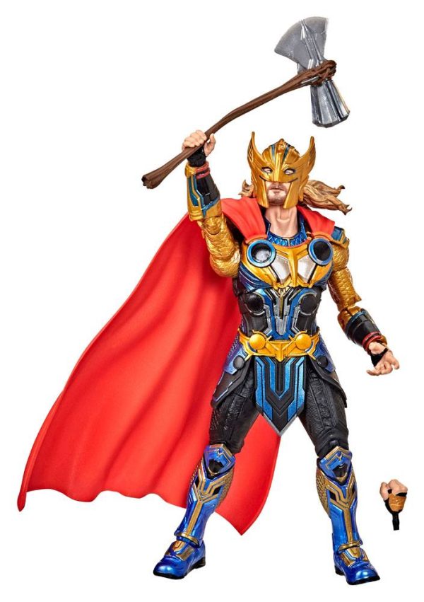 HASBRO MARVEL LEGENDS VILLAINS - THOR LOVE & THUNDER - THOR AF - immagine 7