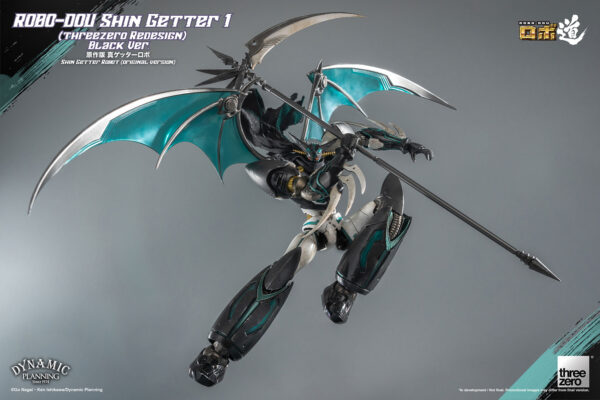 THREEZERO ROBO-DOU - SHIN GETTER 1 BLACK VER. - immagine 6