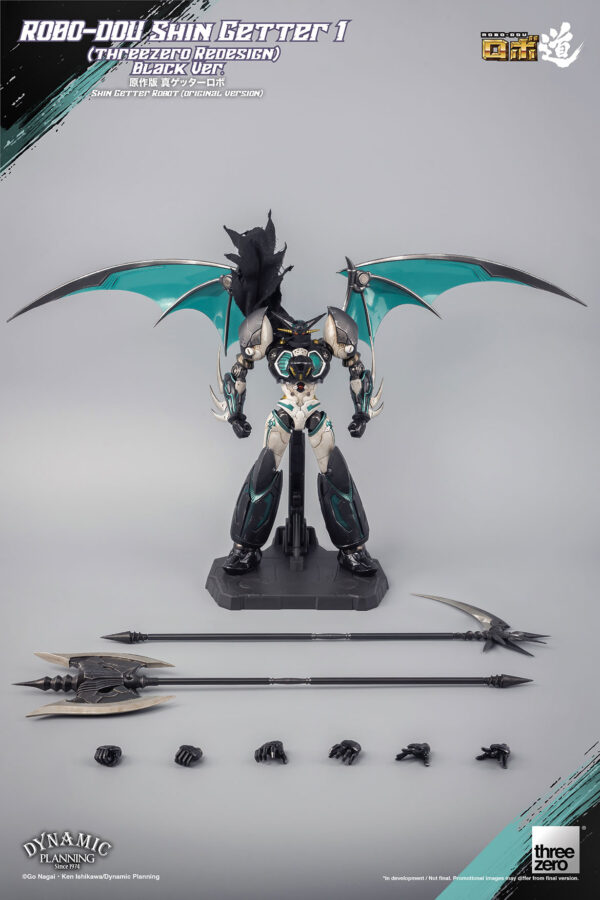 THREEZERO ROBO-DOU - SHIN GETTER 1 BLACK VER. - immagine 8