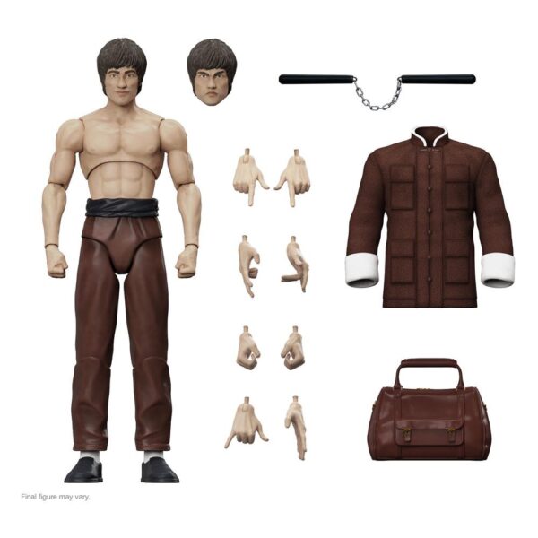 SUPER7 Bruce Lee Ultimates Action Figure - Bruce The Contender 18 cm