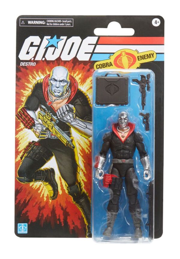 HASBRO G.I. Joe Retro Collection Action Figure 2022 - Destro 15 cm - immagine 5