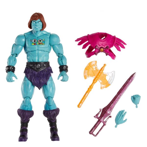 MATTEL Masters of the Universe: New Eternia Masterverse Action Figure - Faker 18 cm - immagine 2