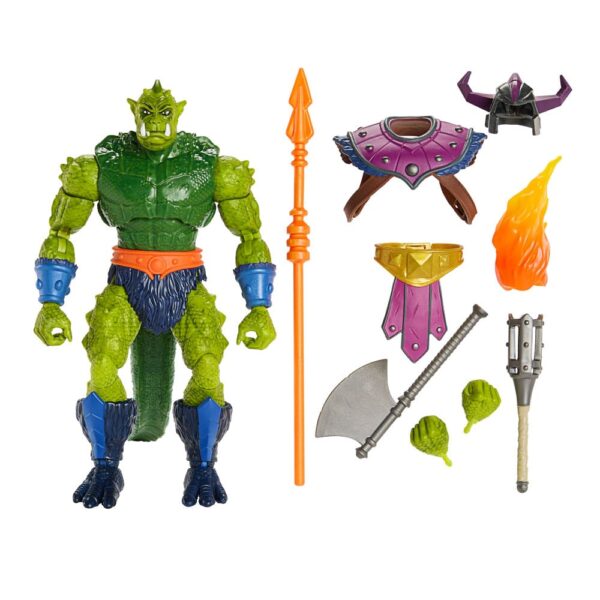 MATTEL Masters of the Universe: New Eternia Masterverse Action Figure - Whiplash 21 cm - immagine 2