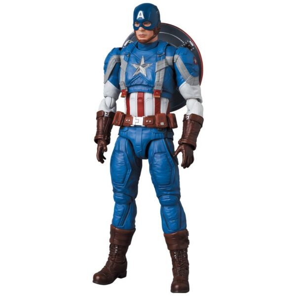 MAFEX Captain America: The Winter Soldier - Captain America (Classic Suit) - immagine 8