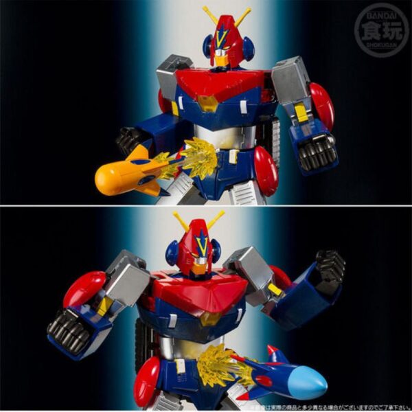 BANDAI SMP (SHOKUGAN MODELING PROJECT) - Chodenji Robo Kombatora V Lets Combine Set! Bandai Premium Exclusive - immagine 4