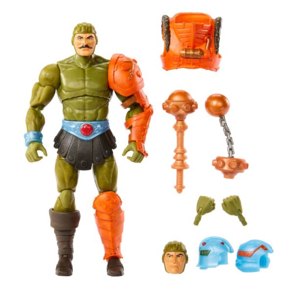 MATTEL Masters of the Universe: New Eternia Masterverse Action Figure - Man-At-Arms 18 cm - immagine 2