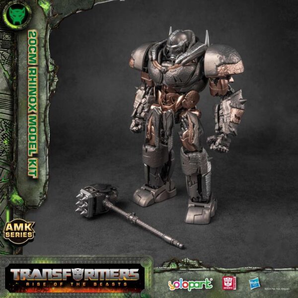 YOLOPARK Tranformers Rise Of The Beasts - Rhinox Amk Model Kit - immagine 2