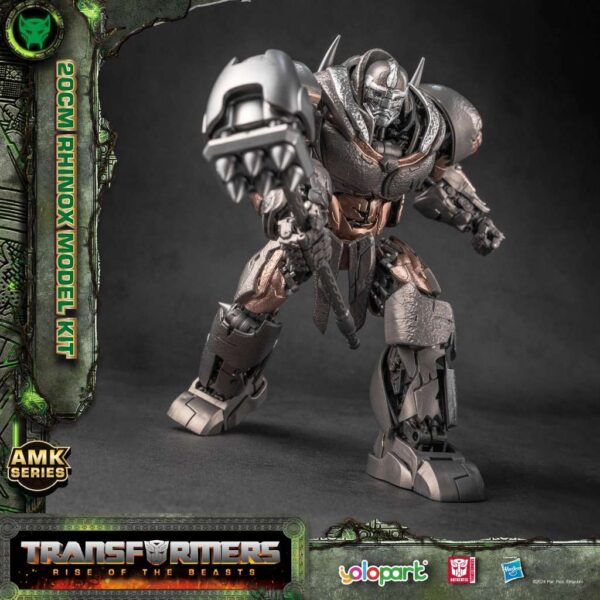 YOLOPARK Tranformers Rise Of The Beasts - Rhinox Amk Model Kit - immagine 5