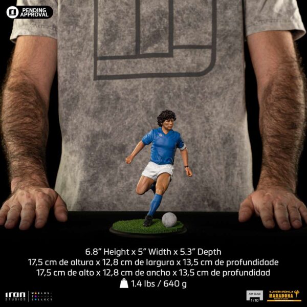 IRON STUDIOS Diego Armando Maradona 1/10 Statue (SU ORDINAZIONE) - immagine 9