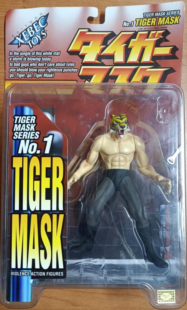 Kaiyodo Xebec Toys - Violence Action Figures Tiger Mask Series No.1 - Tiger Mask