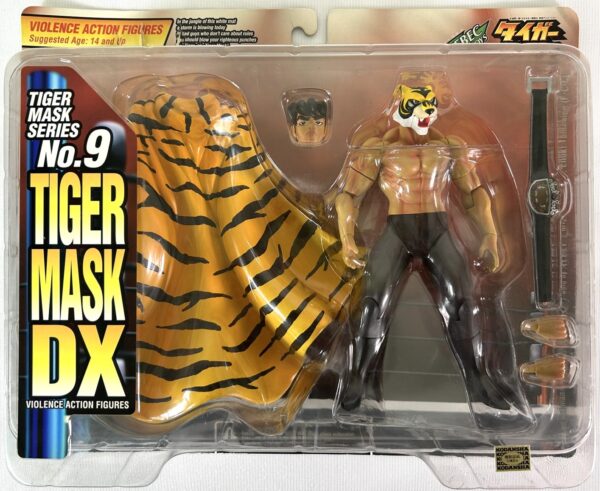 Kaiyodo Xebec Toys - Violence Action Figures Tiger Mask Series No.9 - Tiger Mask DX