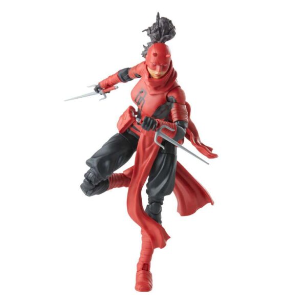 HASBRO MARVEL LEGENDS - Vintage Elektra Daredevil Af - immagine 6