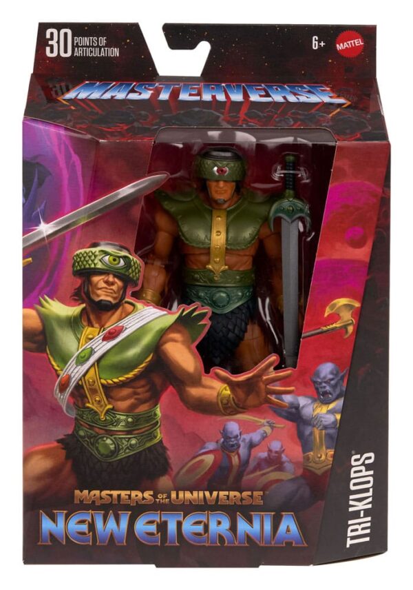 MATTEL Masters of the Universe: New Eternia Masterverse - Tri-Klops 18 cm - immagine 3