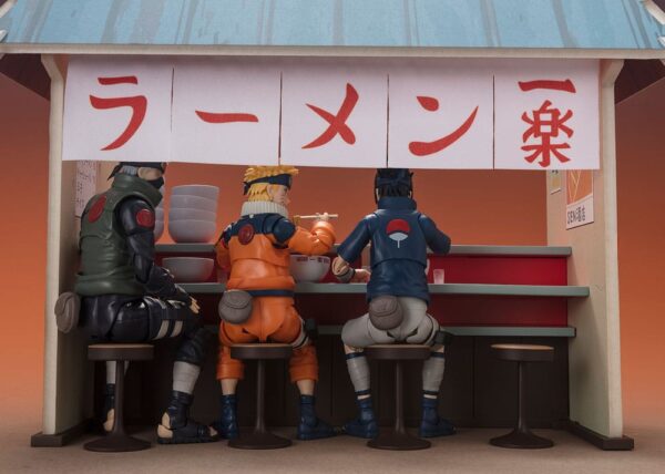 BANDAI Naruto Shippuden S.H. Figuarts Accessories - Ichiraku Ramen Set - immagine 3