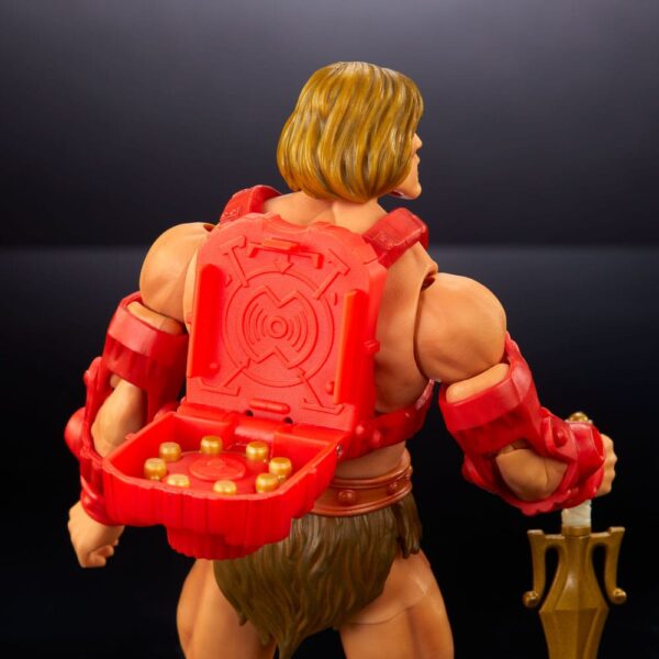 MATTEL Masters of the Universe: New Eternia Masterverse - Thunder Punch He-Man 18 cm - immagine 3