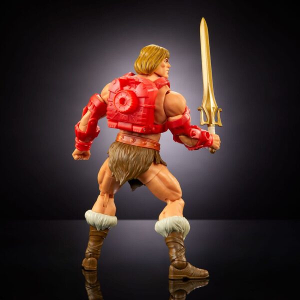 MATTEL Masters of the Universe: New Eternia Masterverse - Thunder Punch He-Man 18 cm - immagine 4