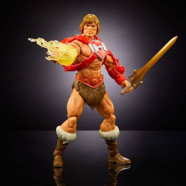 MATTEL Masters of the Universe: New Eternia Masterverse - Thunder Punch He-Man 18 cm - immagine 6