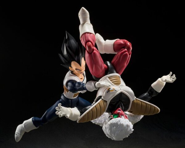 BANDAI Dragon Ball S.H. Figuarts - Vegeta Old Battle Clothes 14 cm - immagine 6