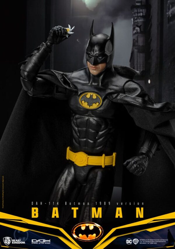 BEAST KINGDOM DC Comics Dynamic 8ction Heroes Action Figure 1/9 - Batman 1989 Ver. 21 cm - immagine 5