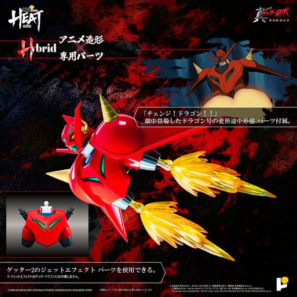 Pose Plus Metal Heat - Getter Robot Armageddon: Getter Dragon (Armageddon Ver.) - immagine 13