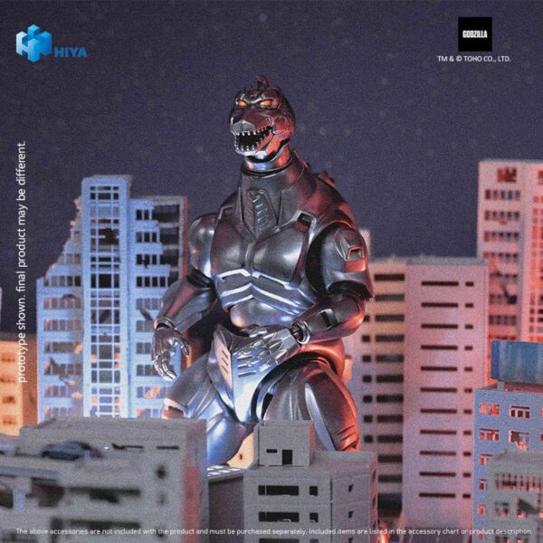 HIYA TOYS Godzilla vs. Mechagodzilla 1993 Exquisite Basic - Mechagodzilla 21 cm - immagine 7