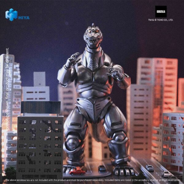 HIYA TOYS Godzilla vs. Mechagodzilla 1993 Exquisite Basic - Mechagodzilla 21 cm - immagine 10