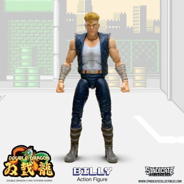 Syndicate Collectibles Double Dragon Deluxe Action Figure 1/12 - Billy 18 cm