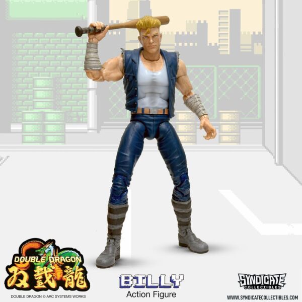 Syndicate Collectibles Double Dragon Deluxe Action Figure 1/12 - Billy 18 cm - immagine 2