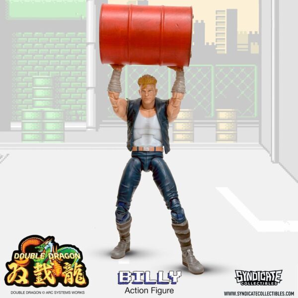 Syndicate Collectibles Double Dragon Deluxe Action Figure 1/12 - Billy 18 cm - immagine 5