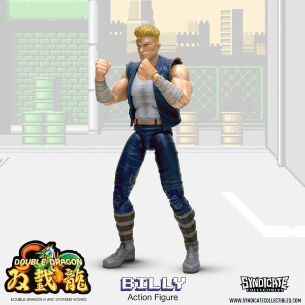 Syndicate Collectibles Double Dragon Deluxe Action Figure 1/12 - Billy 18 cm - immagine 7